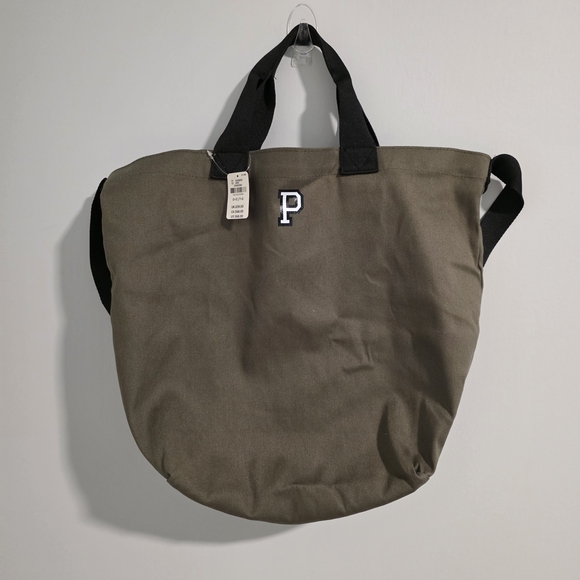 PINK Victoria's Secret Olive Tote Bag - Picture 5 of 9